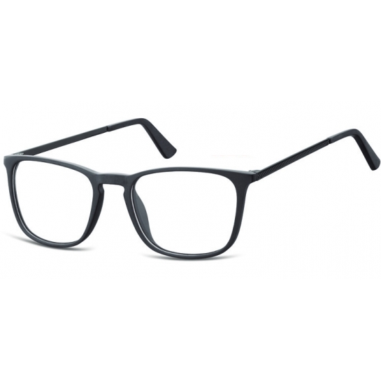Okulary oprawki zerówki korekcyjne nerdy Unisex Sunoptic AC25G czarne